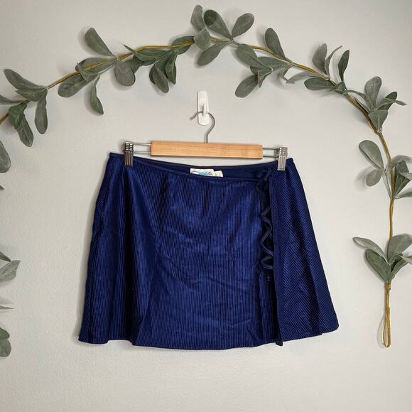Blue Swimsuit Sarong LAST CALL - Picture 1 of 4